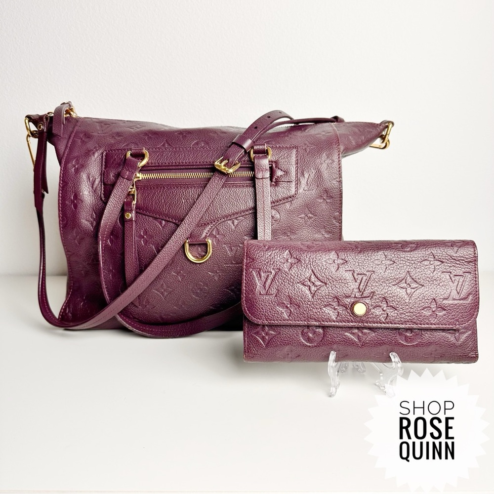 LOUIS VUITTON | Empreinte Lumineuse PM Shoulder Bag and Wallet #310 Lock Key
